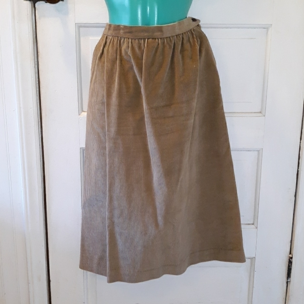 Vintage Grand Tier corduroy skirt 12